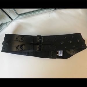 Bcbg studded waist belt